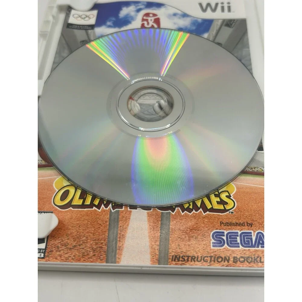 Mario & Sonic at the Olympic Games (Nintendo Wii, 2007) Complete Untested